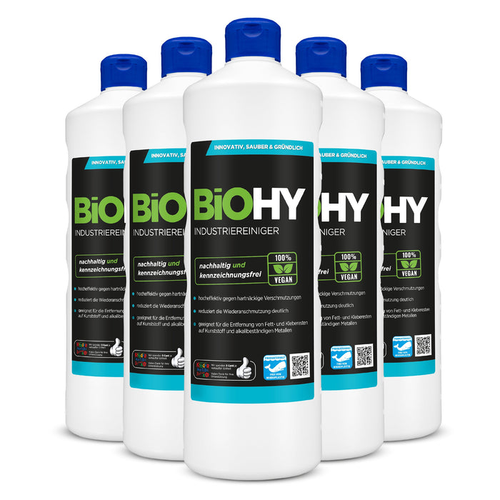 Detergente industriale BiOHY, detergente per officine, detergente universale, concentrato organico