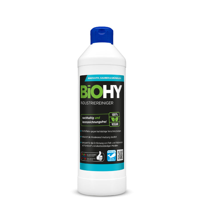 BiOHY industrial cleaner, workshop cleaner, universal cleaner, organic concentrate