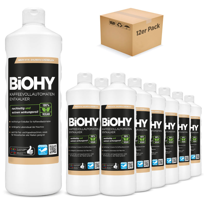 BiOHY fully automatic coffee machines Descaler, limescale remover, descaler, limescale remover