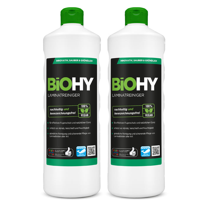 BiOHY laminate cleaner, laminate care, vinyl cleaner, laminate care products