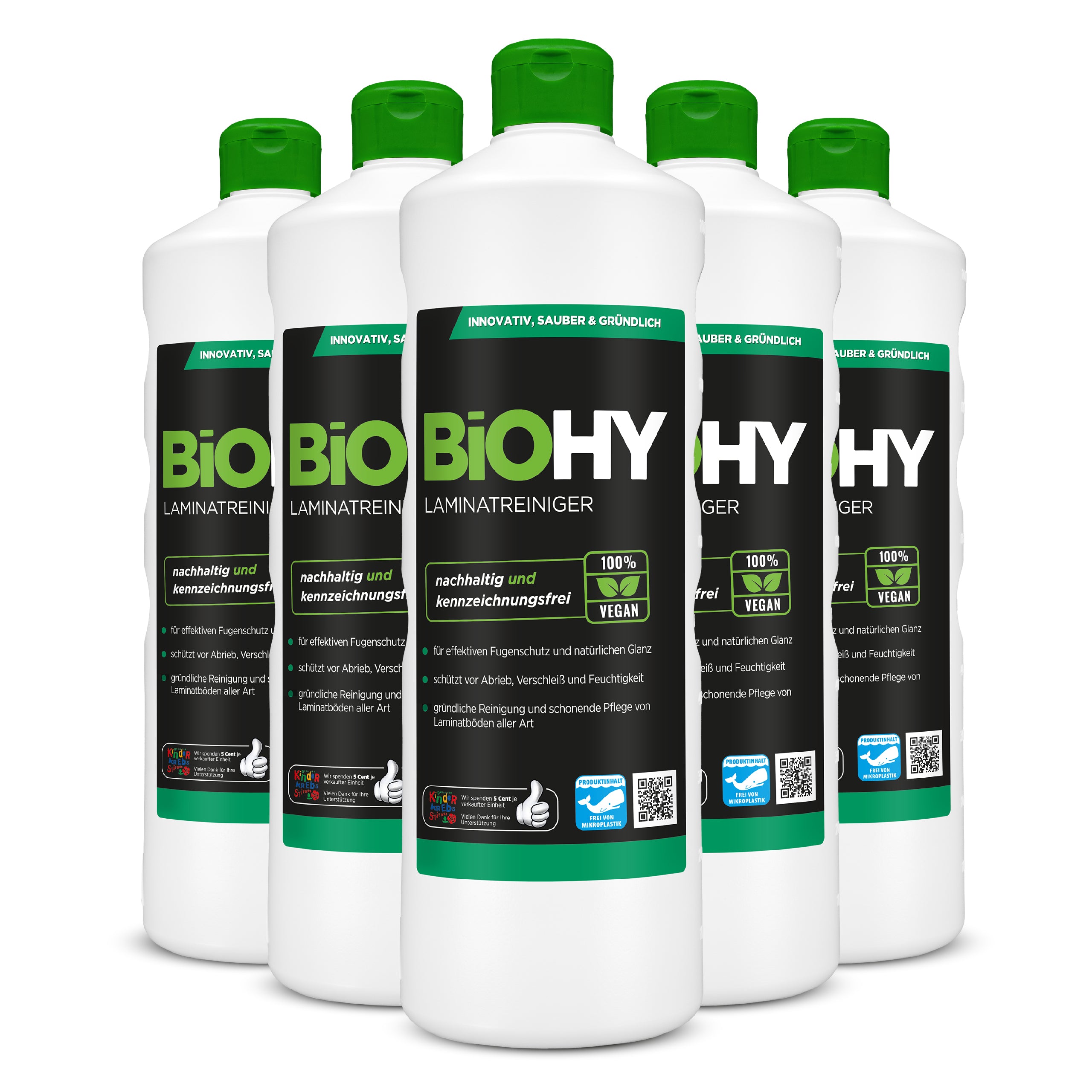 BiOHY Laminatreiniger, Laminat Pflege, Vinyl Reiniger, Laminatpflegemittel