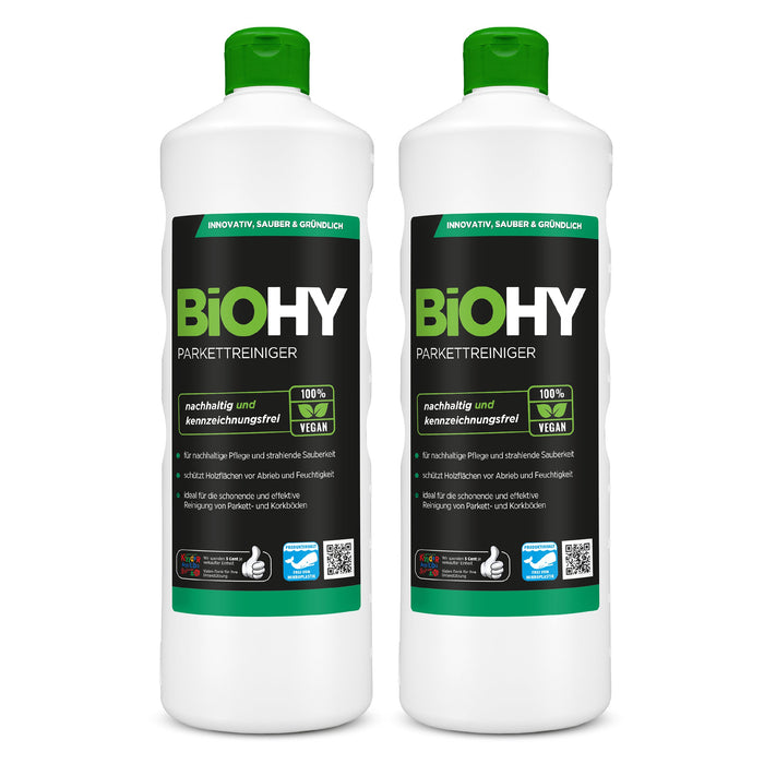 Detergente per parquet BiOHY, prodotti per la cura del parquet, sapone per pavimenti in legno, cura del parquet