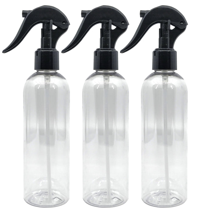 BiOHY Sprühflasche (Transparent) 250ml, Pumpsprühflasche, Handsprüher, Spray Flasche